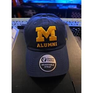 Desert Cactus University of Michigan Alumni Baseball Hat Wolverines